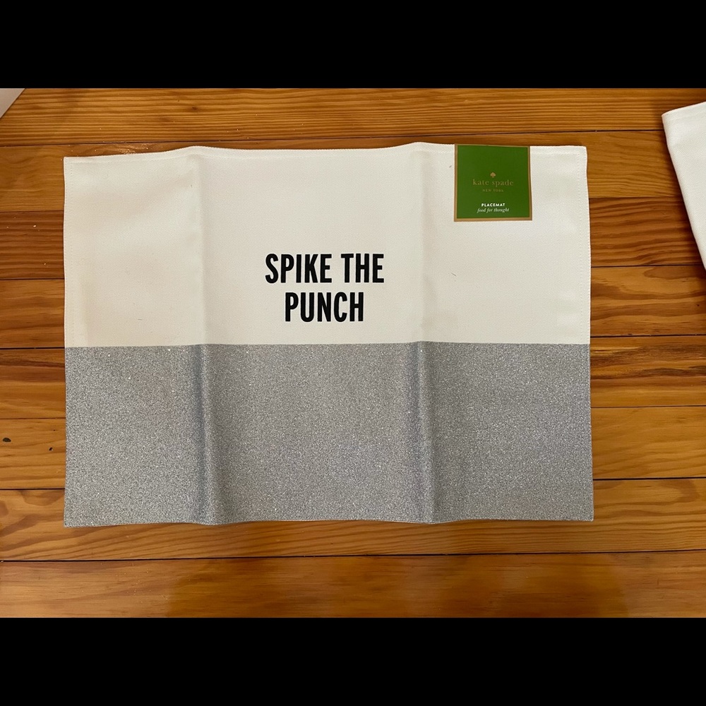 “Spike the punch” place mat